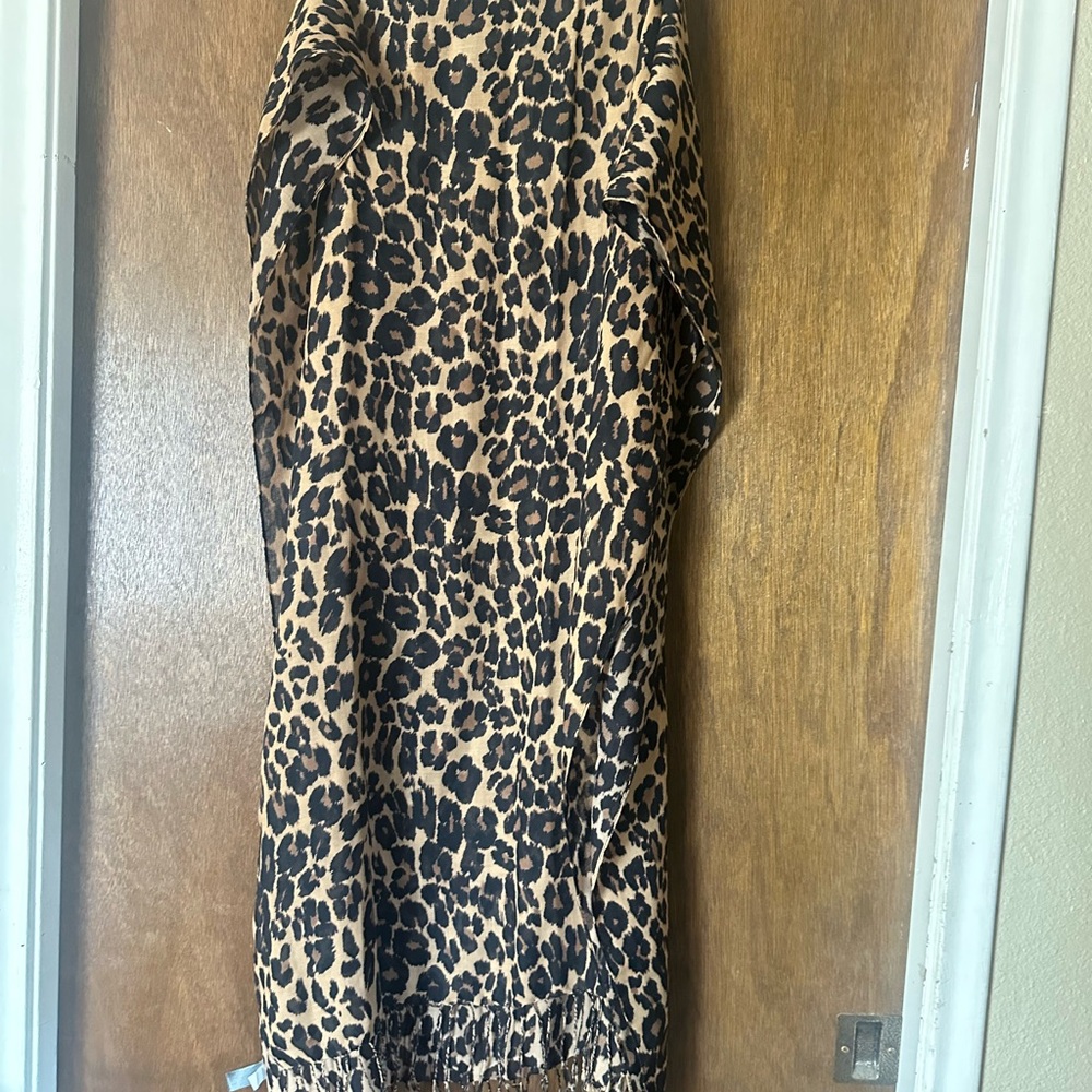 Lane Bryant Leopard Print Scarf